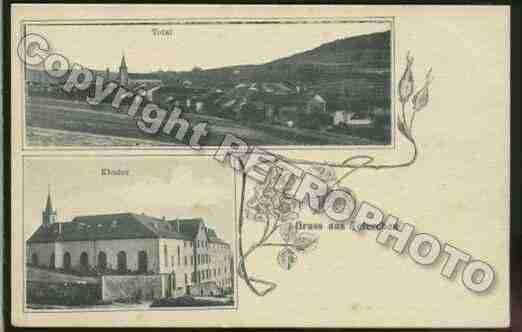 Ville de TETERCHEN Carte postale ancienne