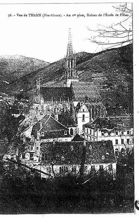 Ville de THANN Carte postale ancienne
