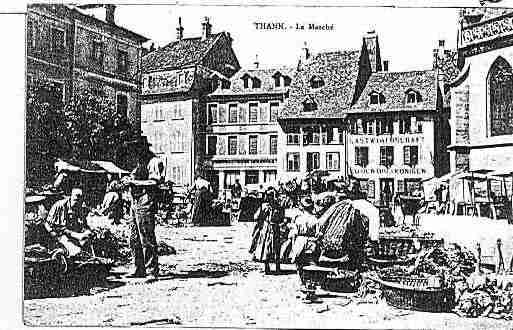 Ville de THANN Carte postale ancienne