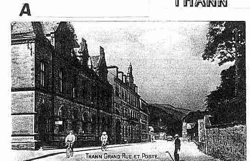 Ville de THANN Carte postale ancienne