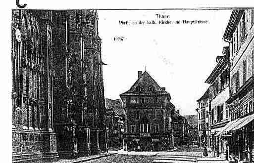 Ville de THANN Carte postale ancienne