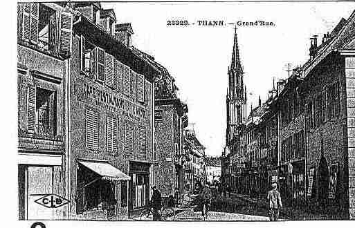 Ville de THANN Carte postale ancienne