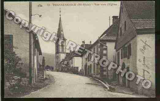 Ville de THANNENKIRCH Carte postale ancienne