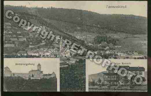 Ville de THANNENKIRCH Carte postale ancienne