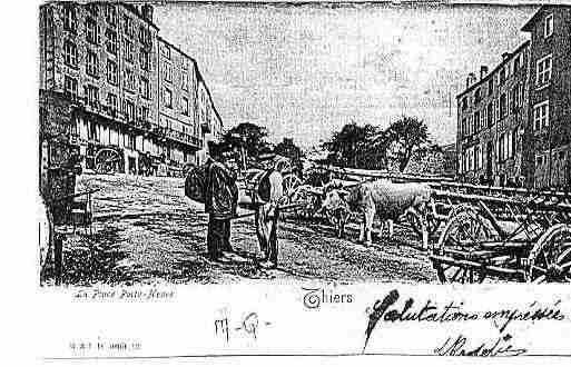 Ville de THIERS Carte postale ancienne Ville de THIERS Carte postale ancienne