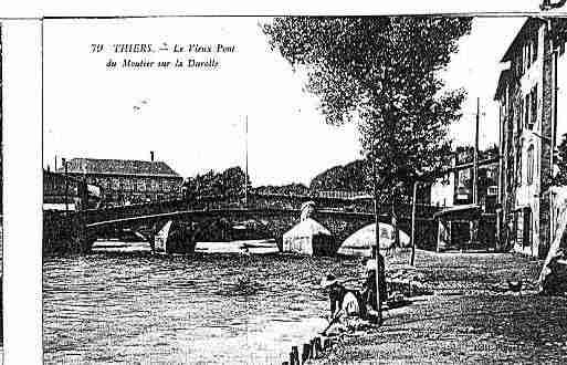 Ville de THIERS Carte postale ancienne