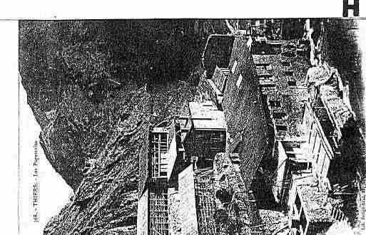 Ville de THIERS Carte postale ancienne