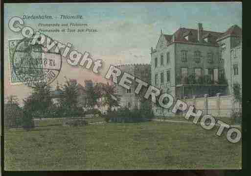 Ville de THIONVILLE Carte postale ancienne Ville de THIONVILLE Carte postale ancienne