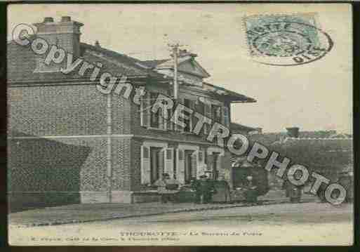 Ville de THOUROTTE Carte postale ancienne