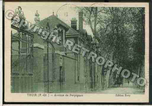 Ville de THUIR Carte postale ancienne