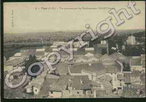 Ville de THUIR Carte postale ancienne