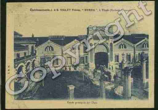 Ville de THUIR Carte postale ancienne