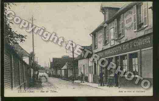 Ville de TILLE Carte postale ancienne