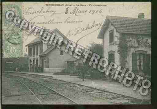 Ville de TINCHEBRAY Carte postale ancienne