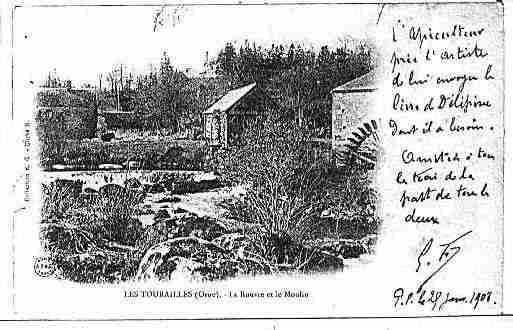 Ville de TOURAILLES(LES) Carte postale ancienne