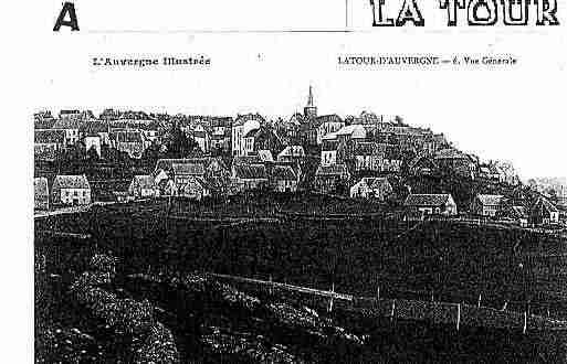 Ville de TOURD\\\'AUVERGNE(LA) Carte postale ancienne