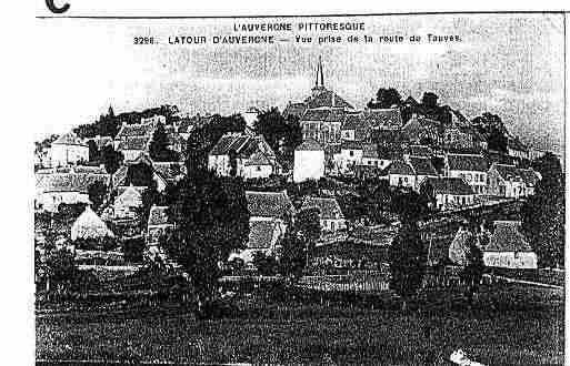 Ville de TOURD\'AUVERGNE(LA) Carte postale ancienne