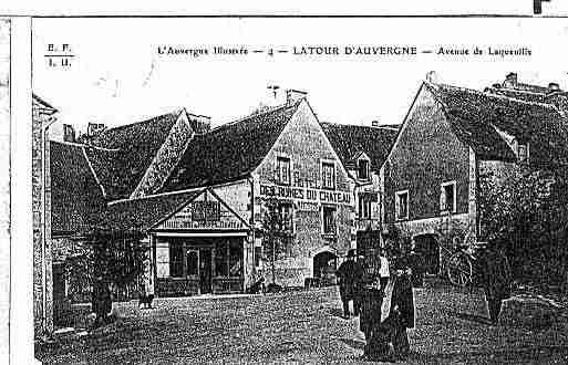 Ville de TOURD\'AUVERGNE(LA) Carte postale ancienne