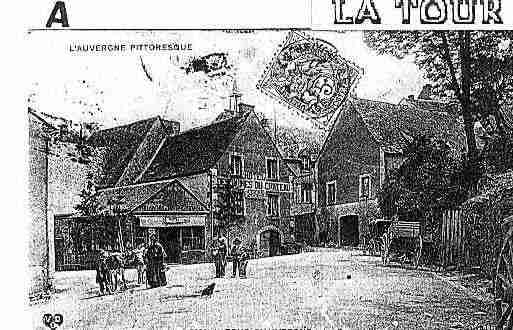 Ville de TOURD\\\'AUVERGNE(LA) Carte postale ancienne