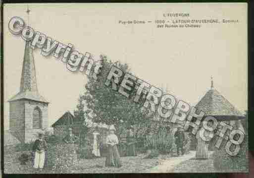 Ville de TOURD\'AUVERGNE(LA) Carte postale ancienne
