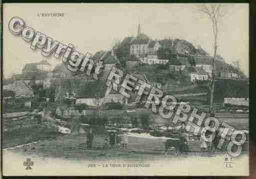 Ville de TOURD\'AUVERGNE(LA) Carte postale ancienne