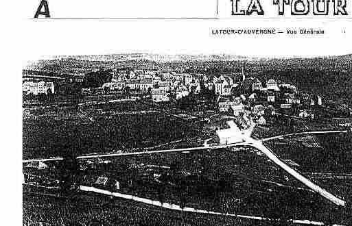 Ville de TOURD\'AUVERGNE(LA) Carte postale ancienne