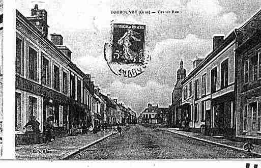 Ville de TOUROUVRE Carte postale ancienne
