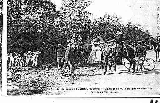 Ville de TOUROUVRE Carte postale ancienne