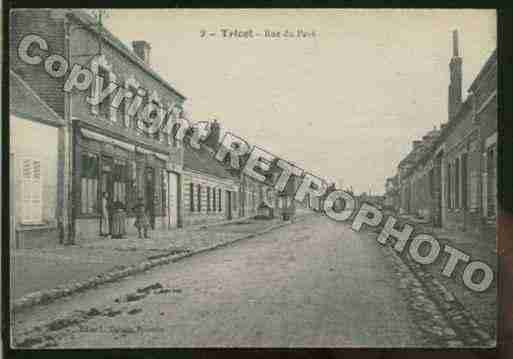 Ville de TRICOT Carte postale ancienne