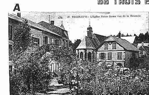 Ville de TROISEPIS Carte postale ancienne