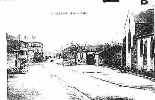 Ville de UCKANGE Carte postale ancienne