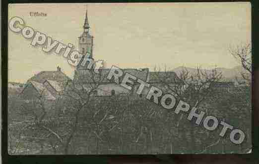 Ville de UFFHOLTZ Carte postale ancienne