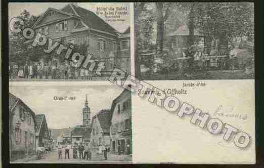 Ville de UFFHOLTZ Carte postale ancienne