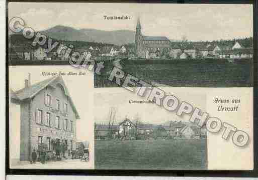 Ville de URMATT Carte postale ancienne