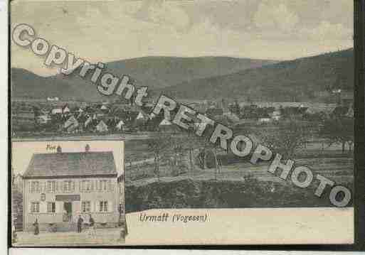 Ville de URMATT Carte postale ancienne