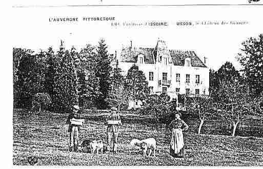 Ville de USSON Carte postale ancienne