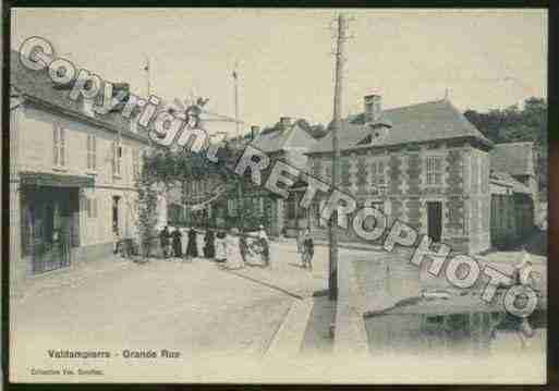 Ville de VALDAMPIERRE Carte postale ancienne