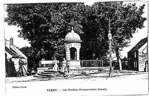 Ville de VARZY Carte postale ancienne