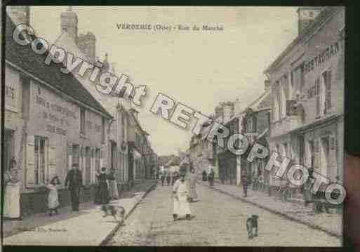 Ville de VERBERIE Carte postale ancienne