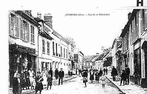 Ville de VERBERIE Carte postale ancienne