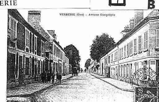 Ville de VERBERIE Carte postale ancienne