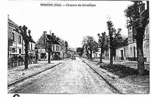 Ville de VERBERIE Carte postale ancienne