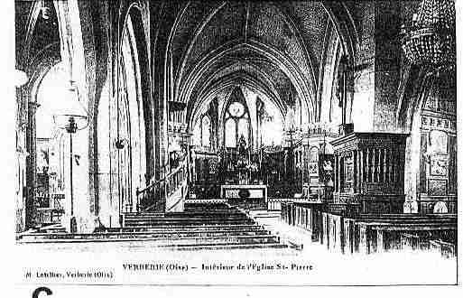 Ville de VERBERIE Carte postale ancienne