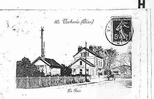 Ville de VERBERIE Carte postale ancienne