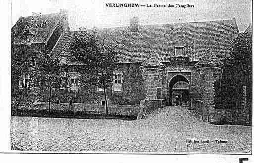 Ville de VERLINGHEM Carte postale ancienne