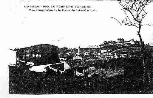 Ville de VERNETLAVARENNE Carte postale ancienne