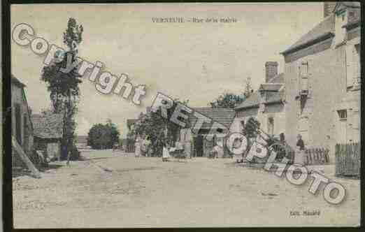 Ville de VERNEUIL Carte postale ancienne