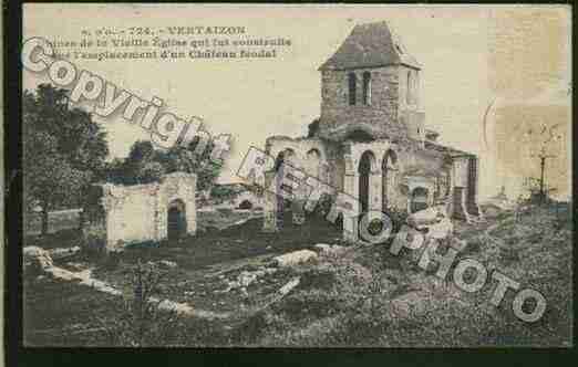 Ville de VERTAIZON Carte postale ancienne