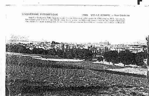 Ville de VICLECOMTE Carte postale ancienne
