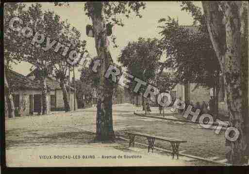 Ville de VIEUXBOUCAULESBAINS Carte postale ancienne